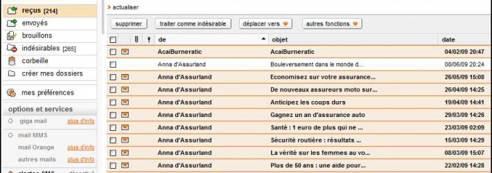 comment ajouter une deuxième adresse mail orange