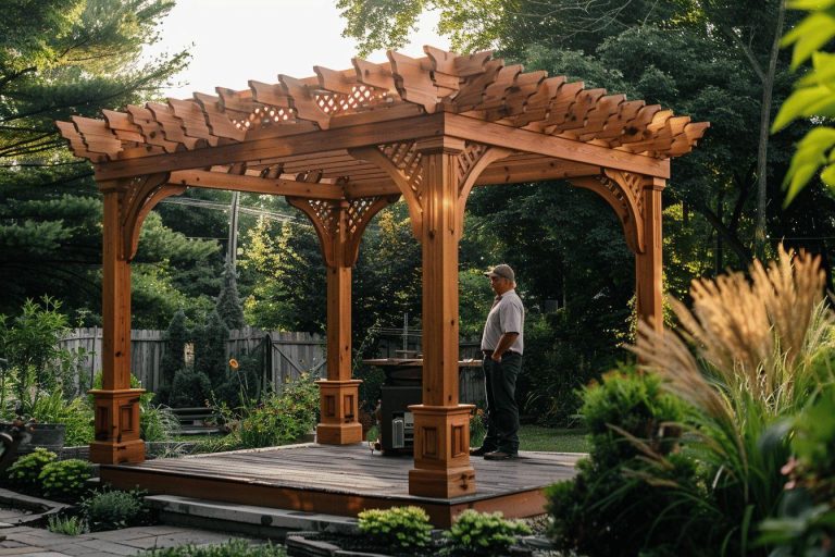 Fabriquez vous-même votre pergola en bois !