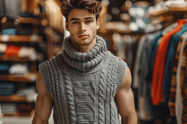 Où acheter un pull sans manche pour hommes ?